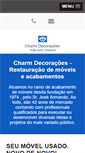 Mobile Screenshot of charmdecoracoes.com.br